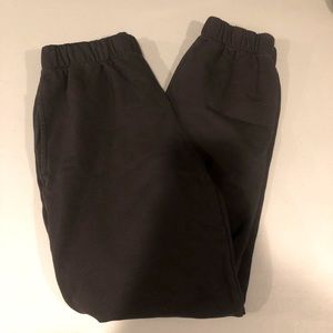 black brandy melville rosa sweatpants